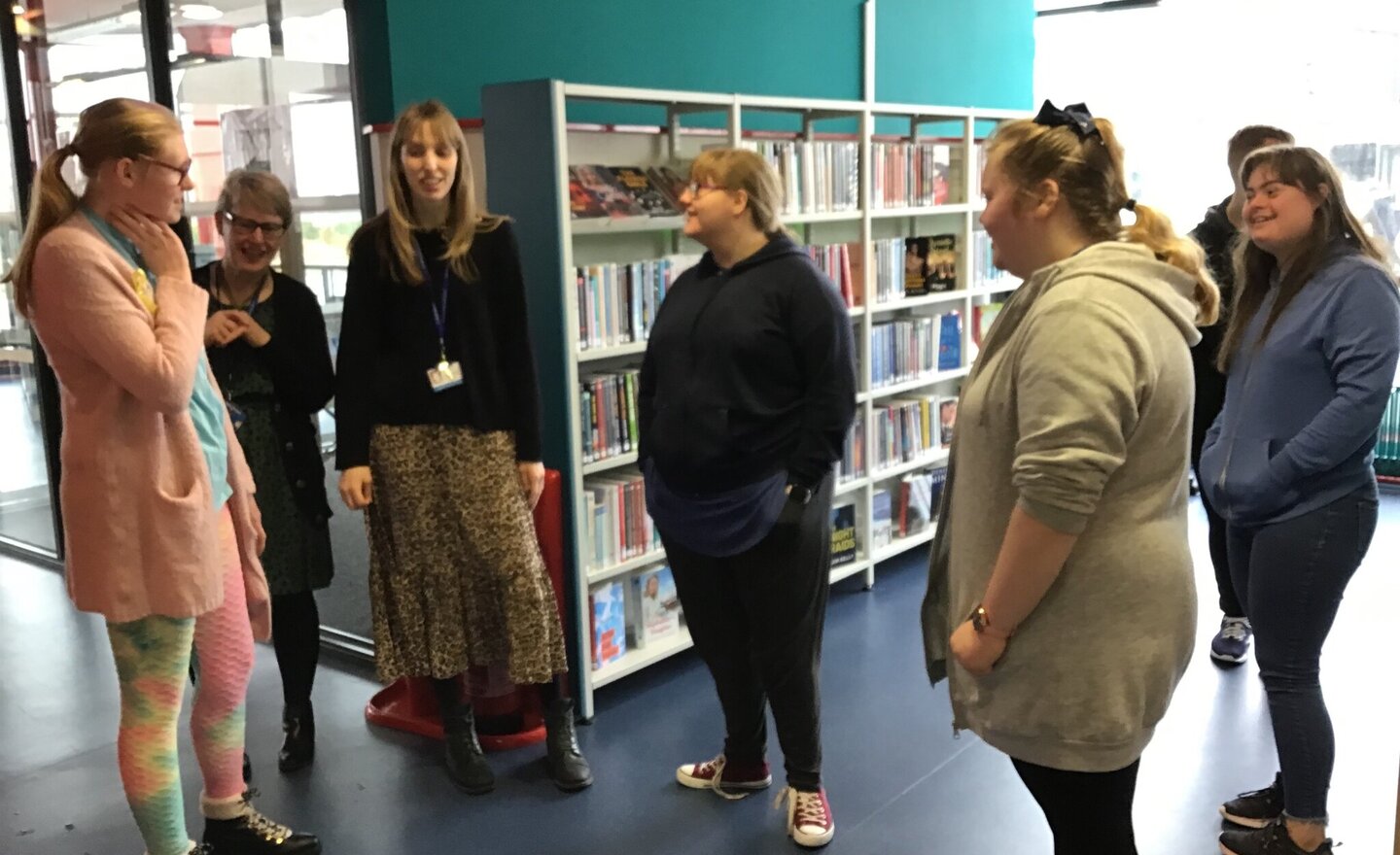 Image of Visit to Workington Library